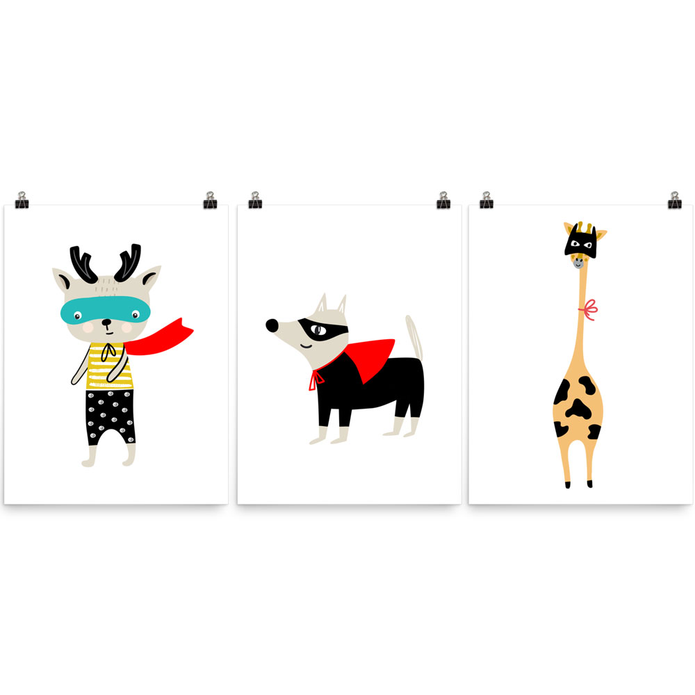 Superhero-Kids-Set-Paper Superhero Kids Set Paper 1